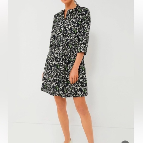 Tuckernuck Dresses & Skirts - Verdant Iris Royal Shirt Dress